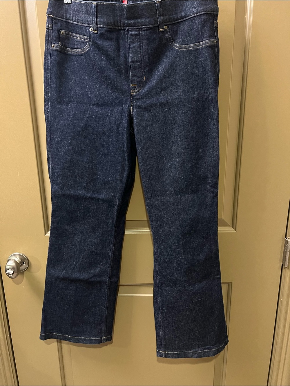 SPANX Dark Blue Flare Jeans